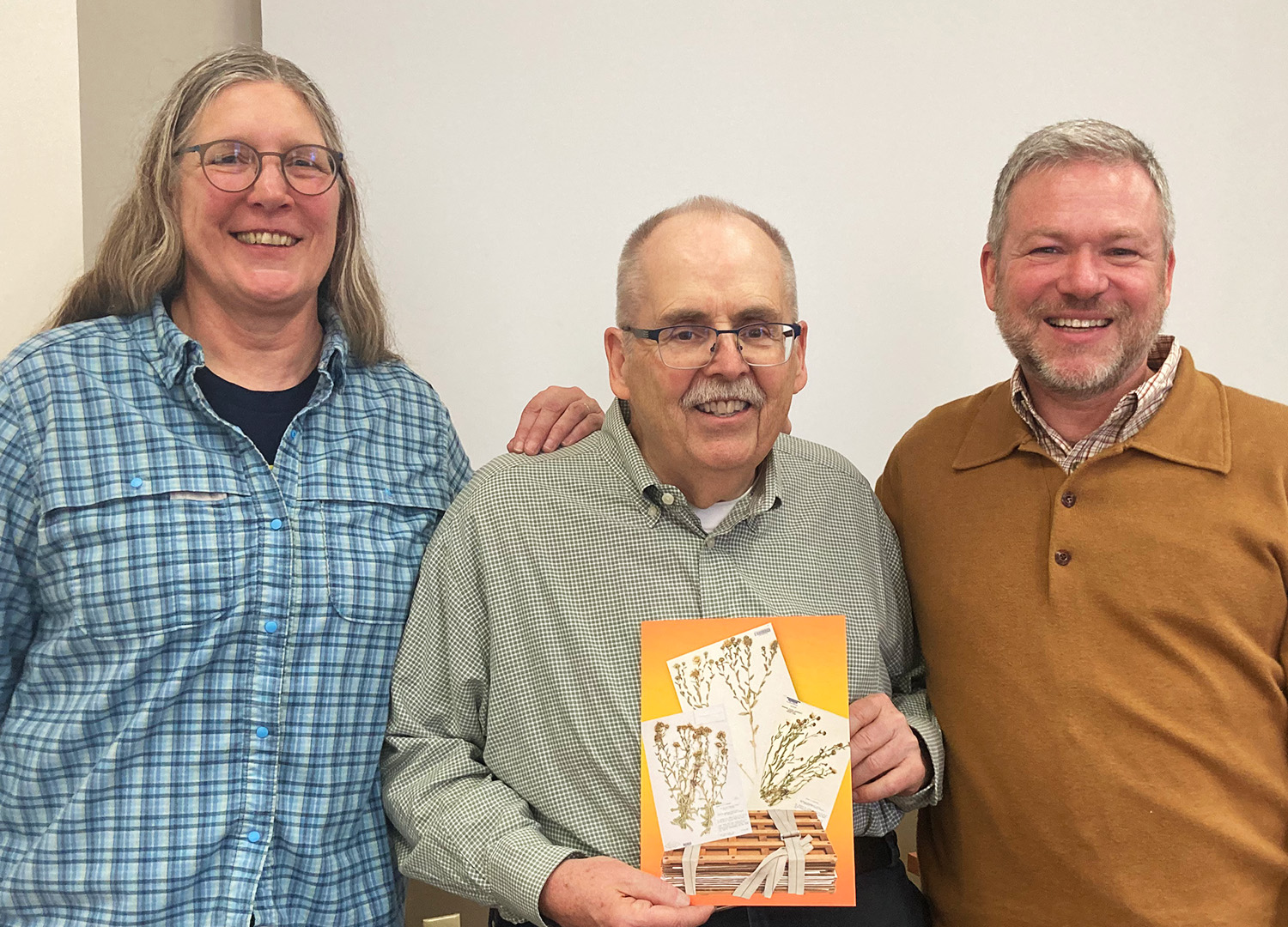Herbarium Collections Manager mark Allen Wetter retires after 39 years of service