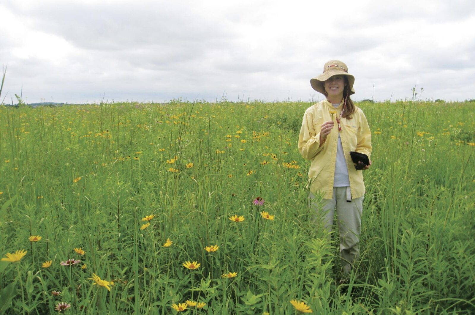 Botany Grad Alumni highlighted for prairie restoration work