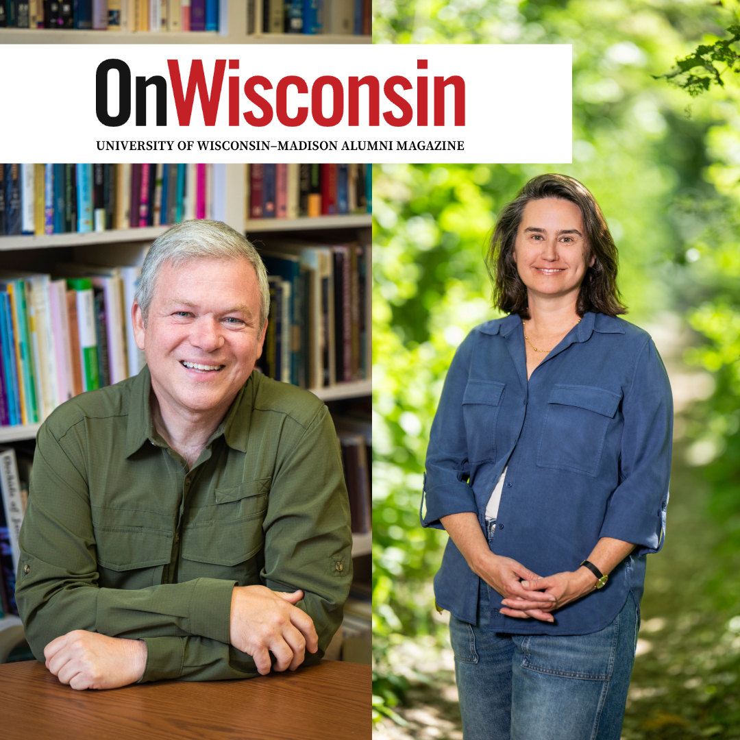 Ken Cameron and Anne Pringle featured in On Wisconsin “Mighty Mycology”